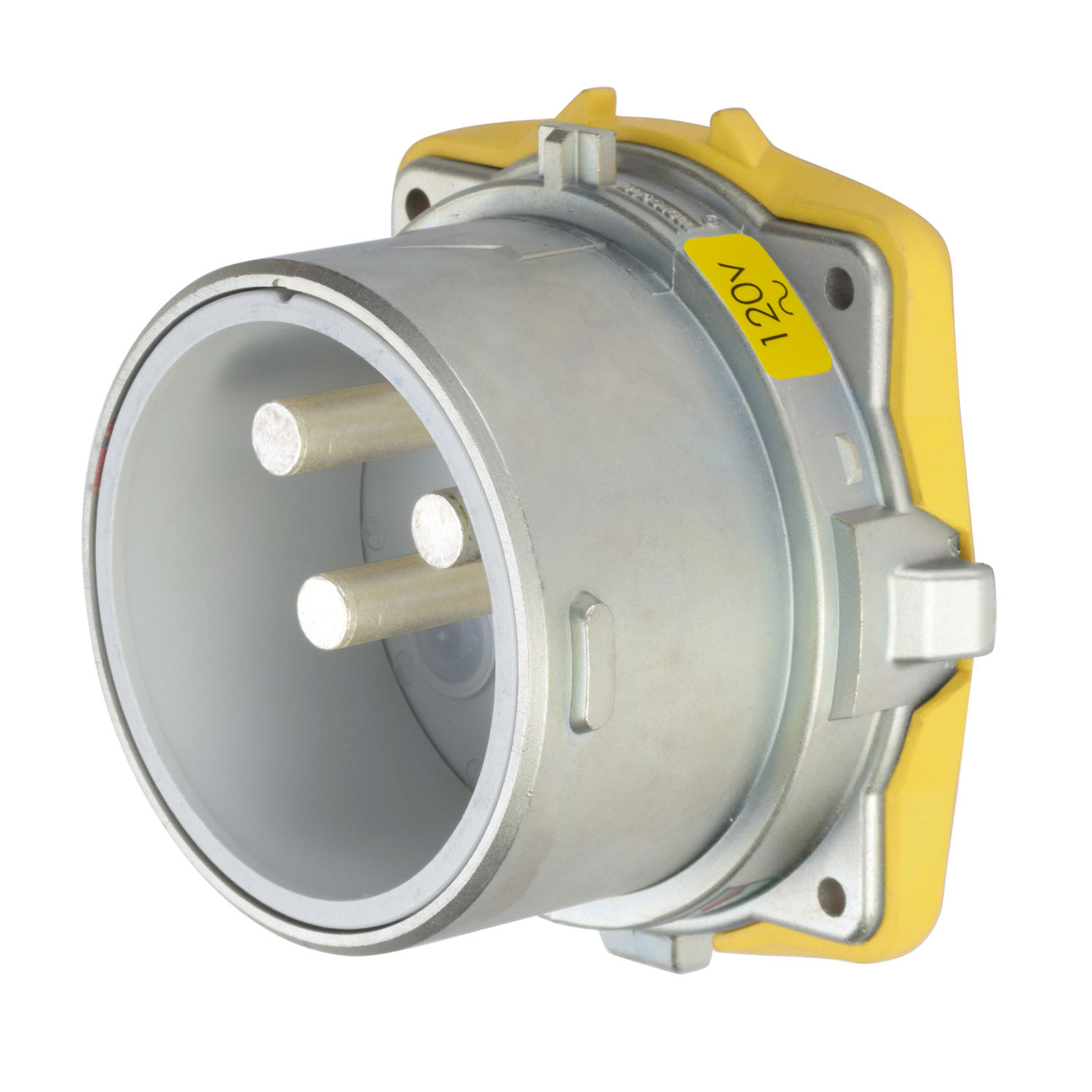 37-28165 - DS200 INLET METAL SIZE 6 TYPE 3R 1P+N+G 200A 120 VAC 60 Hz NO AUX